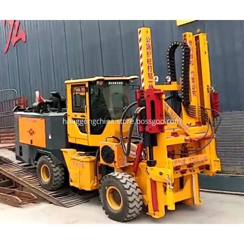 Multifunction Full-hydraulic Highway Pile Driver